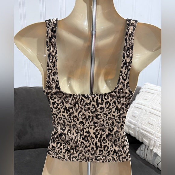 Anthropologie Leopard Print Camisole -L/Xl - Picture 3 of 7